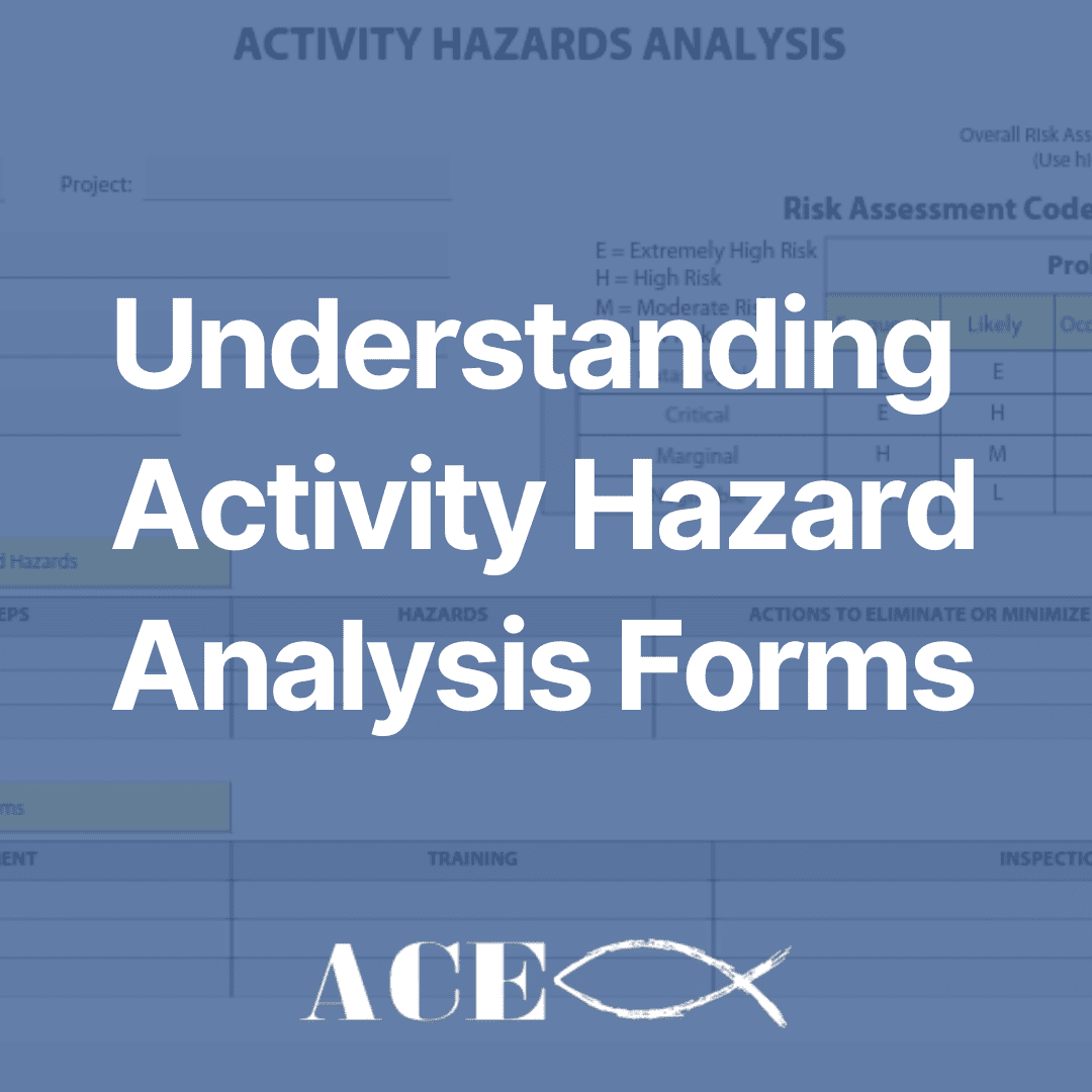 Understanding Activity Hazard Analysis Forms In USACE Commercial ...